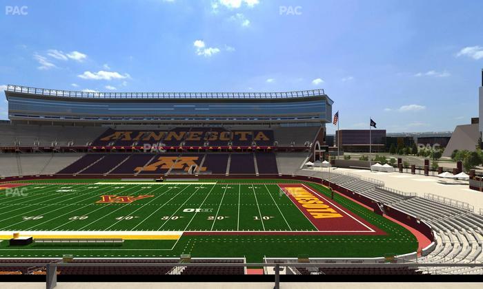 Huntington Bank Stadium - Section 208 Seat View