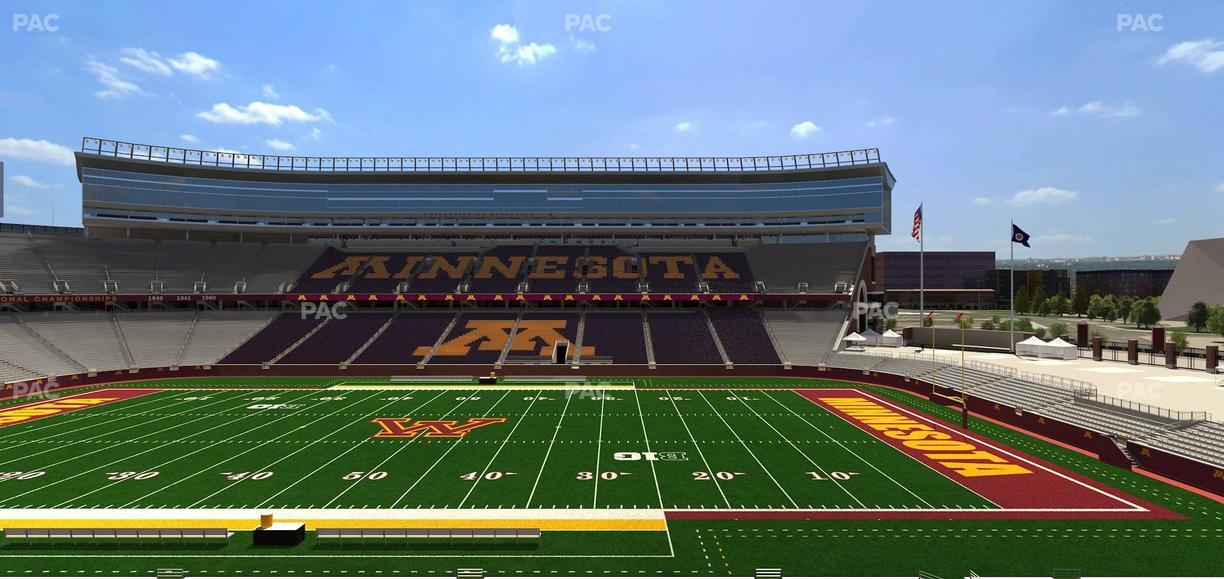 Huntington Bank Stadium - Section 209 Seat View