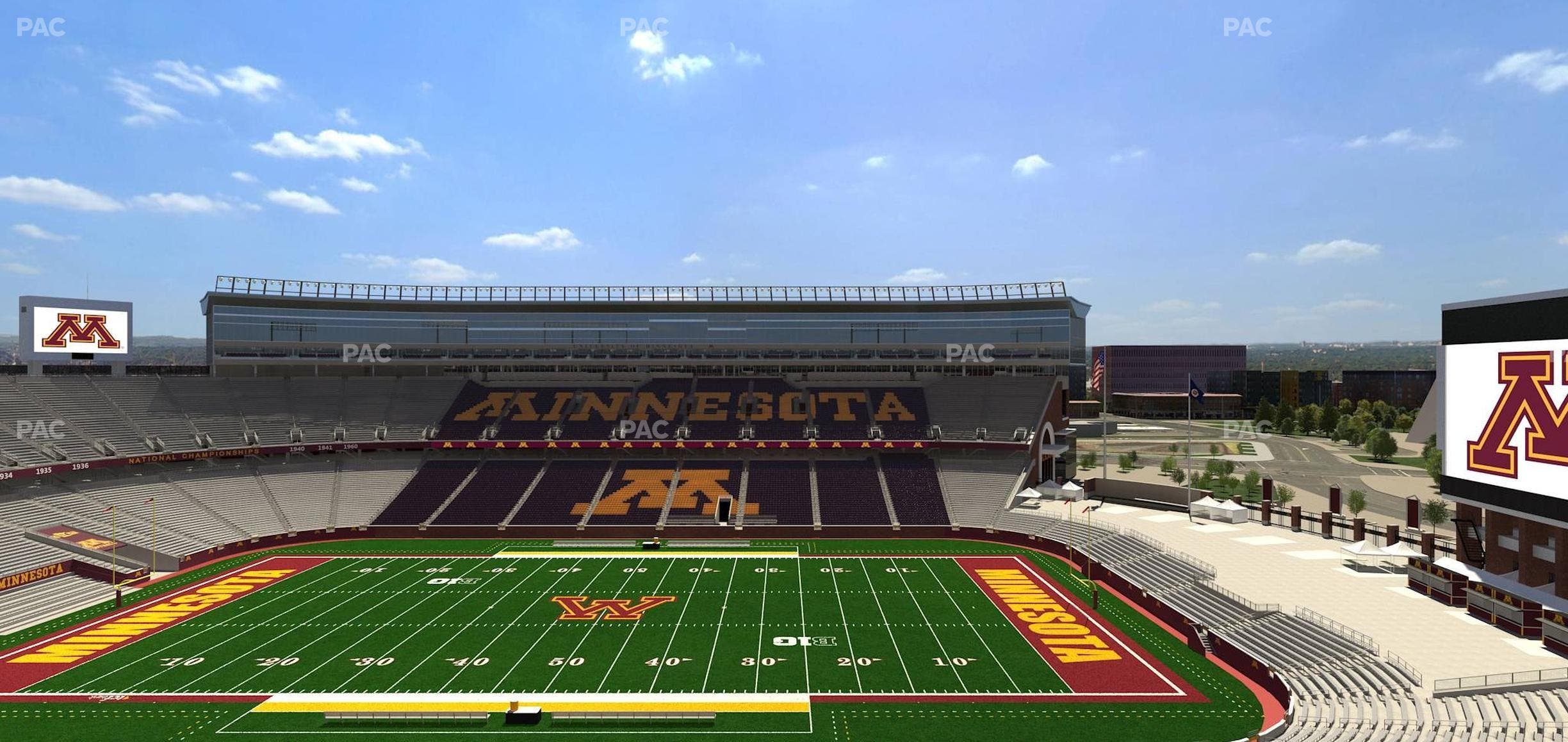 Huntington Bank Stadium - Section 209 Seat View