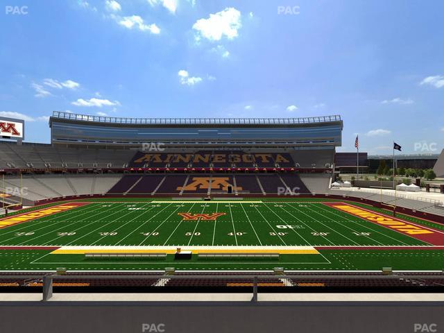 Huntington Bank Stadium - Section 210 Seat View