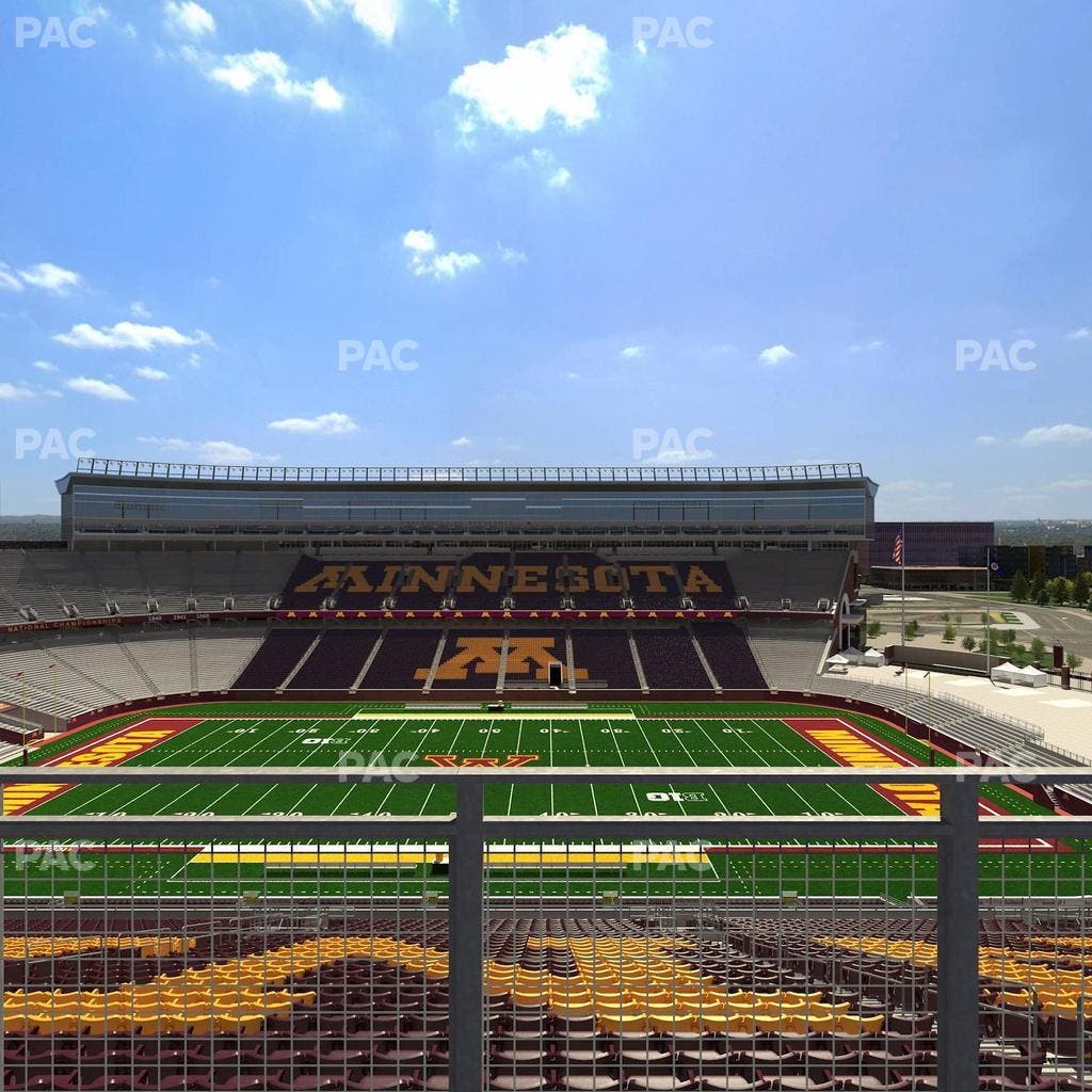 Huntington Bank Stadium - Section 210 Seat View