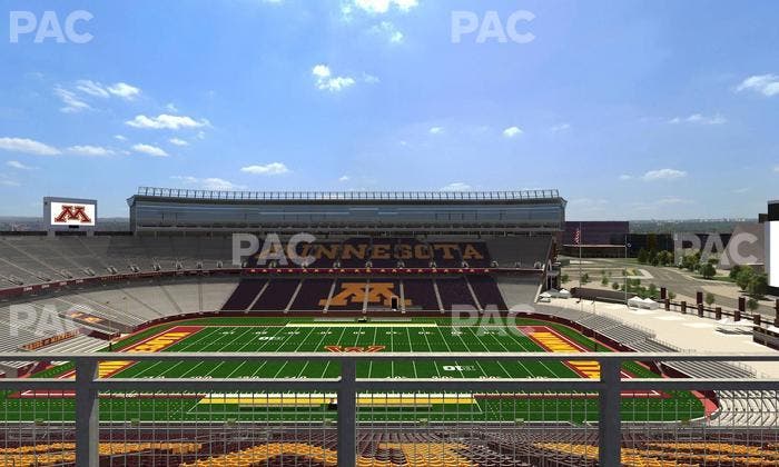 Huntington Bank Stadium - Section 210 Seat View