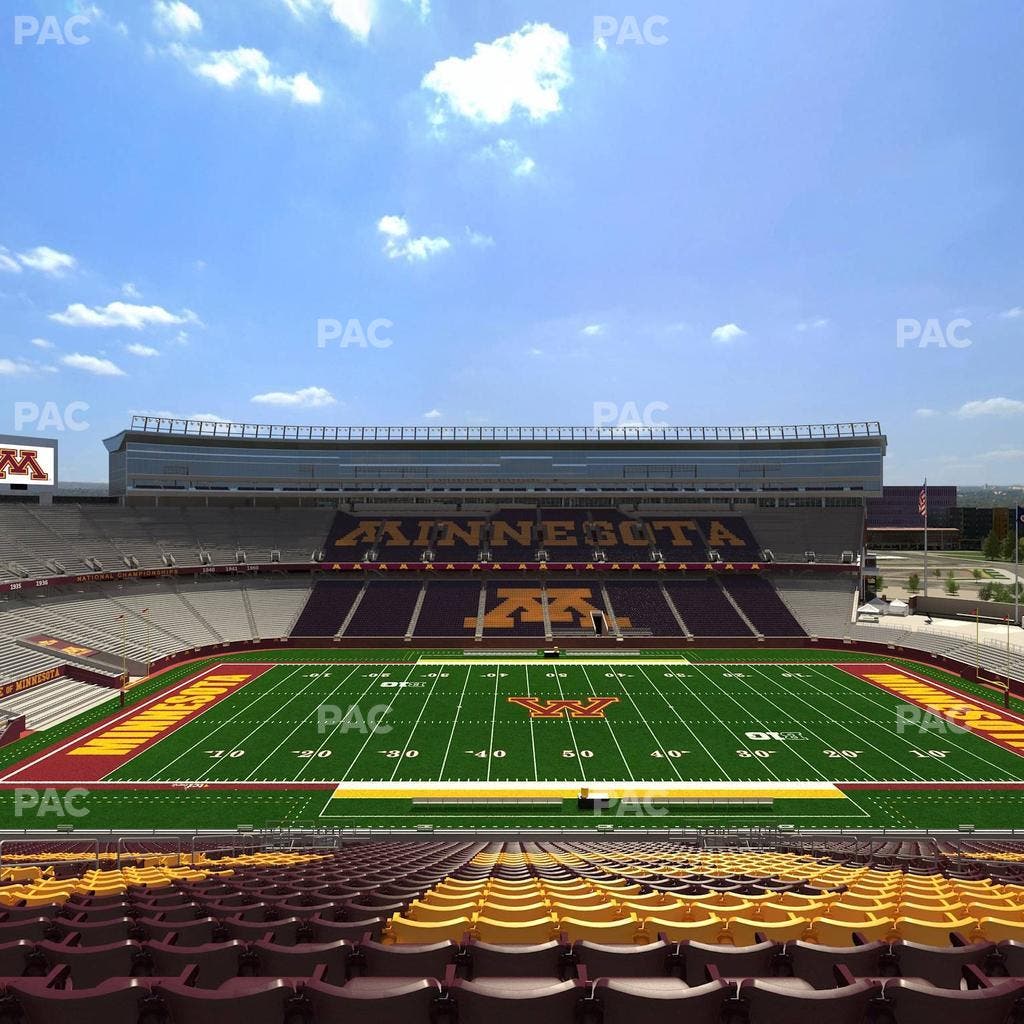 Huntington Bank Stadium - Section 211 Seat View