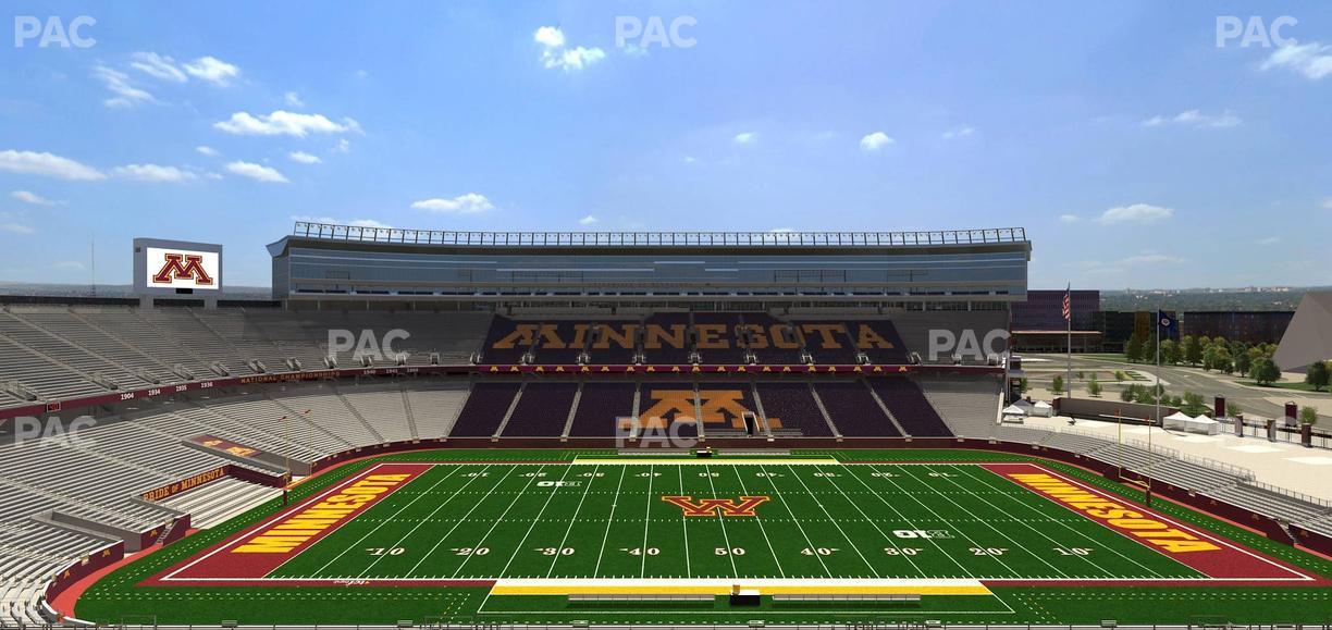 Huntington Bank Stadium - Section 211 Seat View