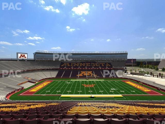 Huntington Bank Stadium - Section 211 Seat View