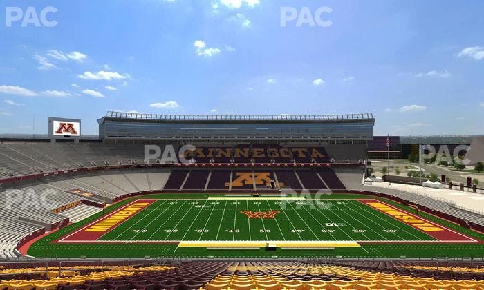 Huntington Bank Stadium - Section 211 Seat View