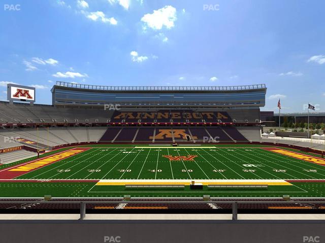 Huntington Bank Stadium - Section 211 Seat View