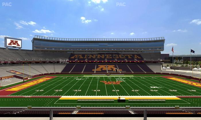 Huntington Bank Stadium - Section 211 Seat View