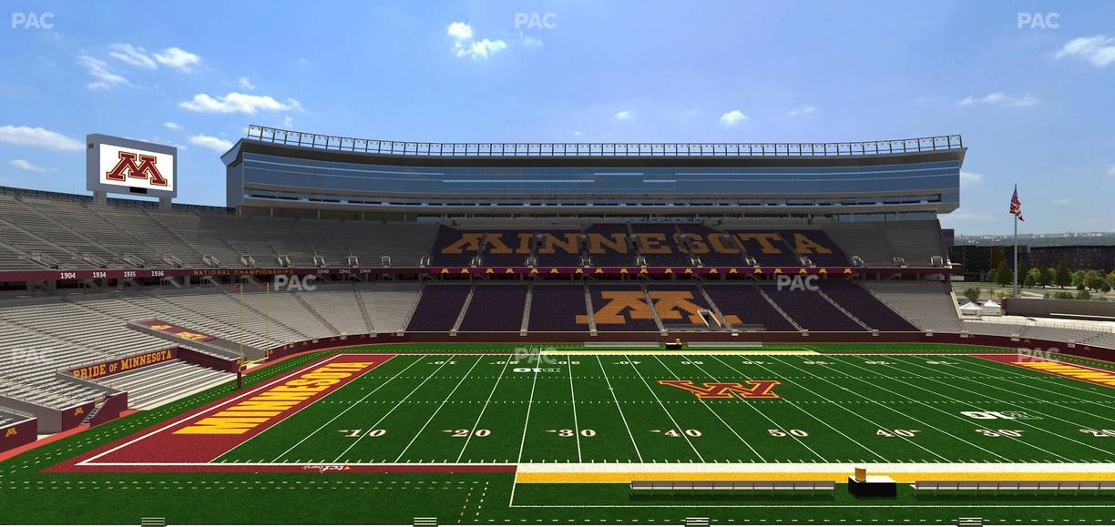 Huntington Bank Stadium - Section 212 Seat View