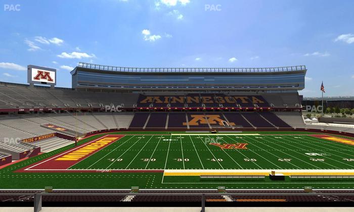 Huntington Bank Stadium - Section 212 Seat View