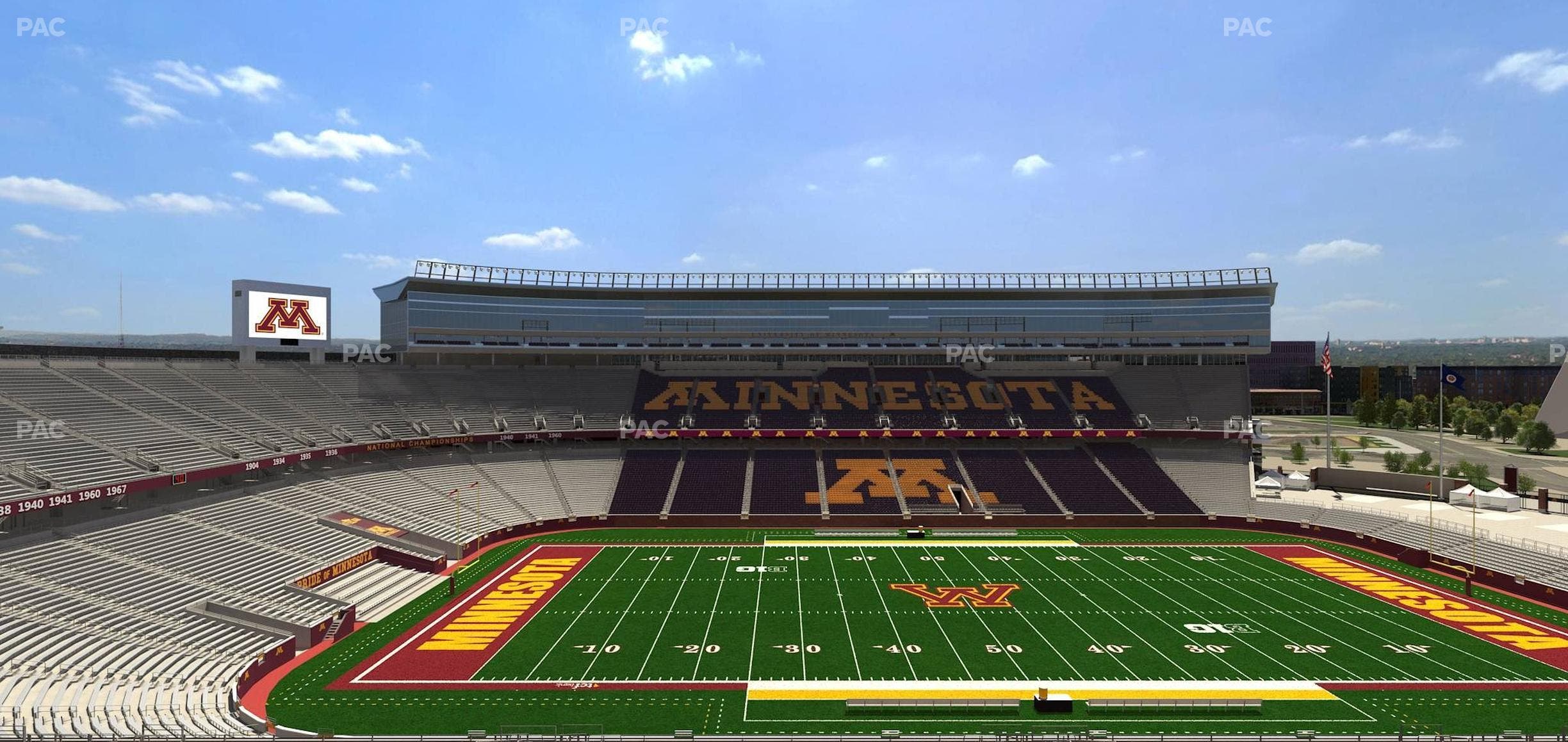 Huntington Bank Stadium - Section 212 Seat View