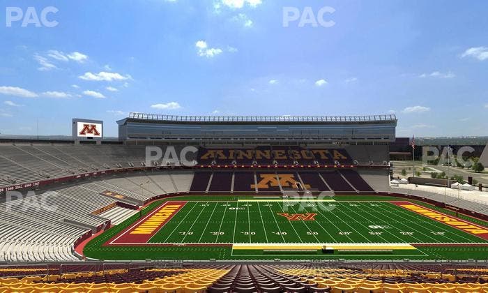 Huntington Bank Stadium - Section 212 Seat View