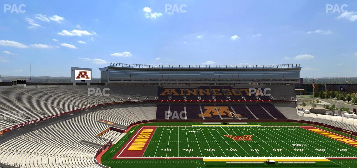 Huntington Bank Stadium - Section 213 Seat View