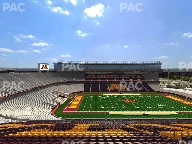 Huntington Bank Stadium - Section 213 Seat View Huntington Bank Stadium - Section 213 Seat View