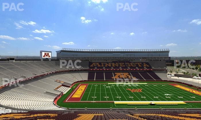 Huntington Bank Stadium - Section 213 Seat View