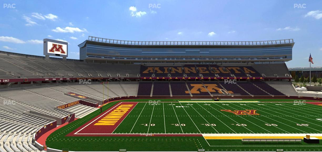 Huntington Bank Stadium - Section 213 Seat View