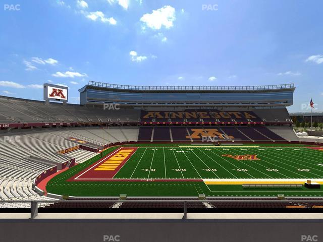 Huntington Bank Stadium - Section 213 Seat View