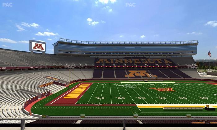 Huntington Bank Stadium - Section 213 Seat View