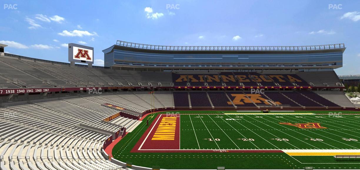 Huntington Bank Stadium - Section 214 Seat View