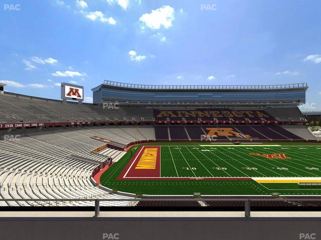 Huntington Bank Stadium - Section 214 Seat View