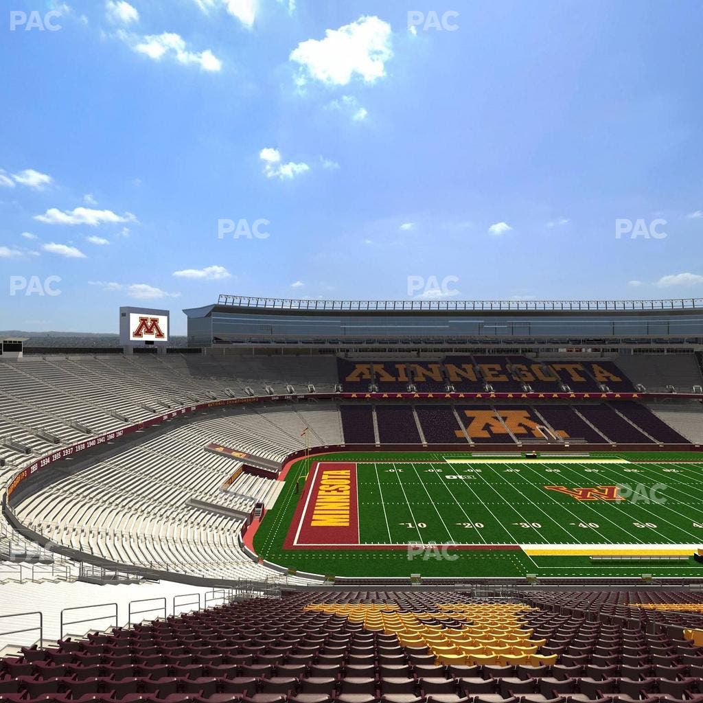 Huntington Bank Stadium - Section 214 Seat View