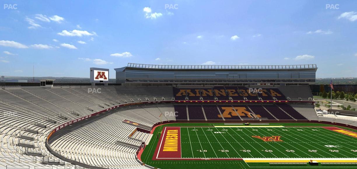 Huntington Bank Stadium - Section 214 Seat View