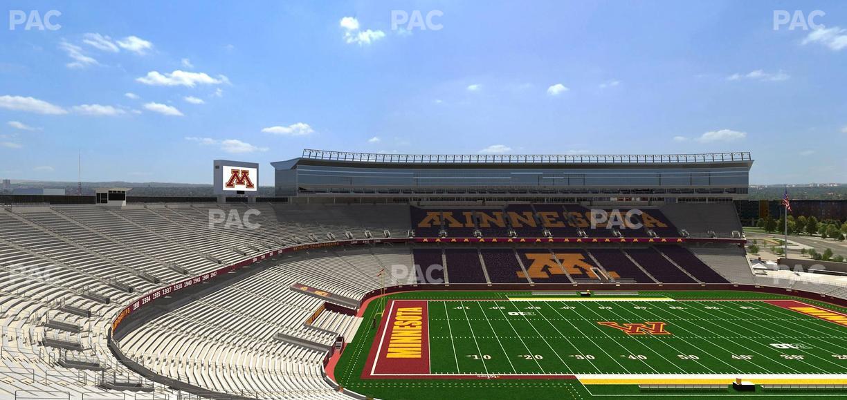 Huntington Bank Stadium - Section 214 Seat View