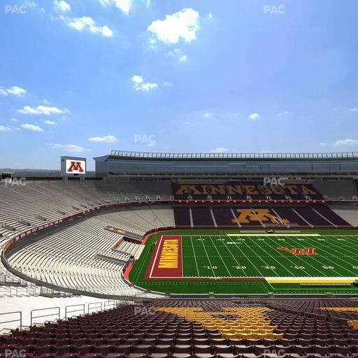 Huntington Bank Stadium - Section 214 Seat View