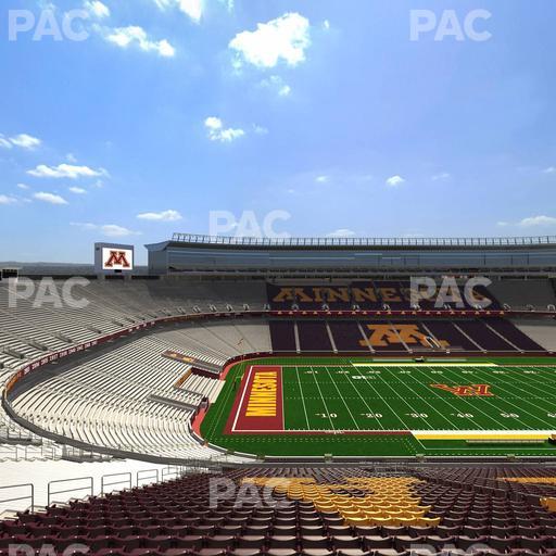 Huntington Bank Stadium - Section 214 Seat View