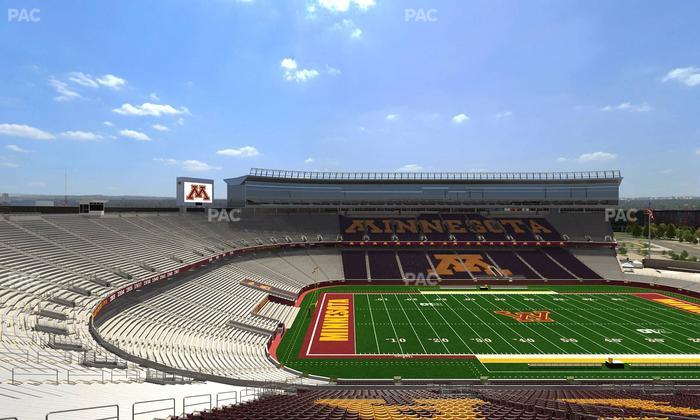 Huntington Bank Stadium - Section 214 Seat View