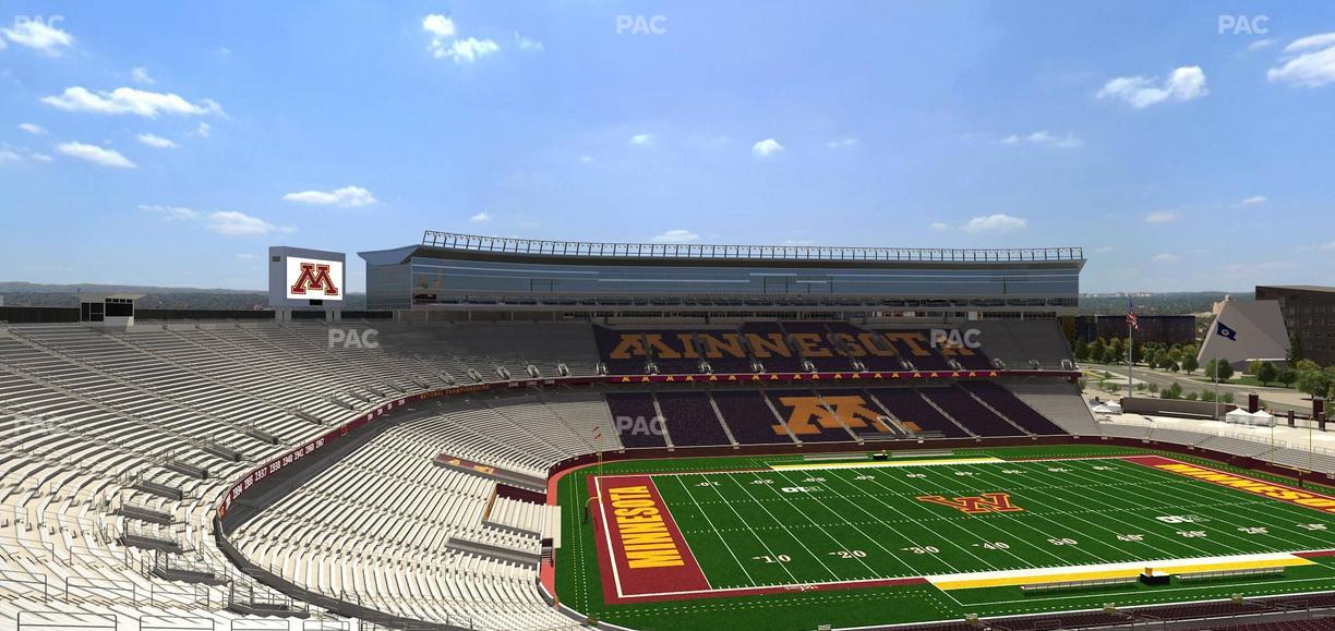 Huntington Bank Stadium - Section 215 Seat View