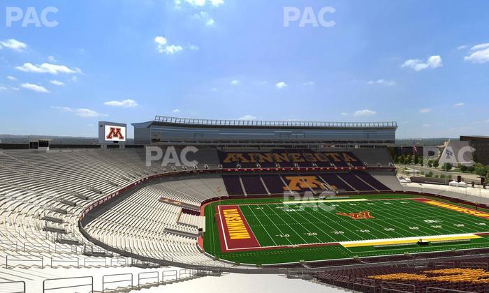 Huntington Bank Stadium - Section 215 Seat View