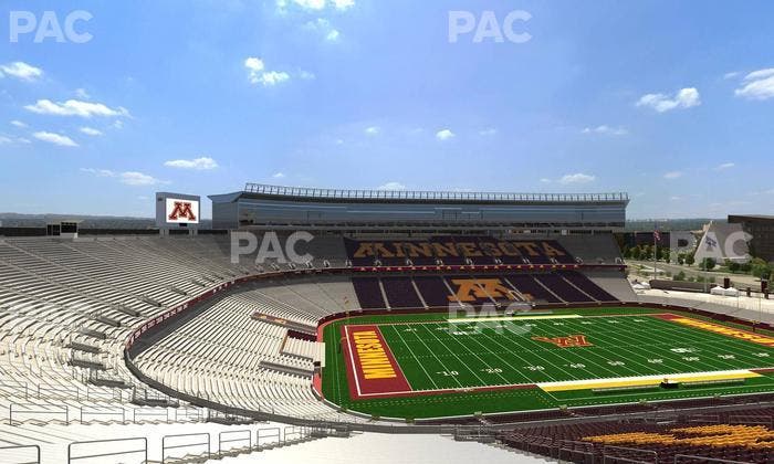 Huntington Bank Stadium - Section 215 Seat View