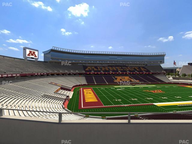 Huntington Bank Stadium - Section 215 Seat View