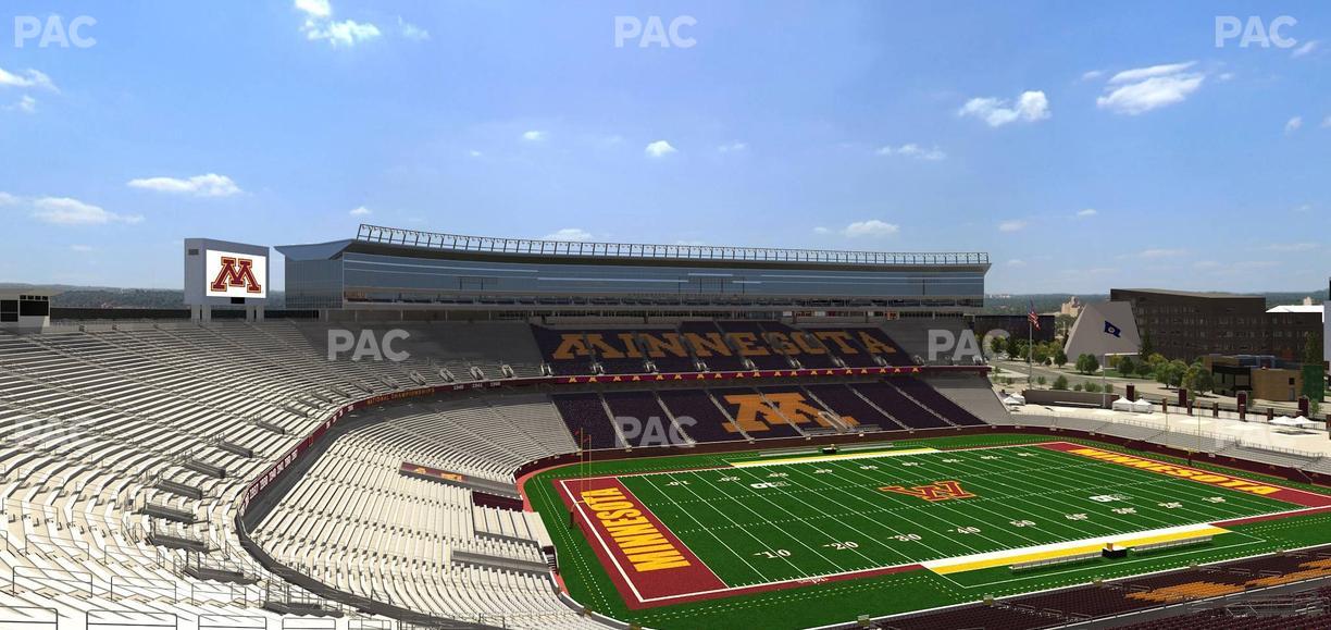 Huntington Bank Stadium - Section 216 Seat View