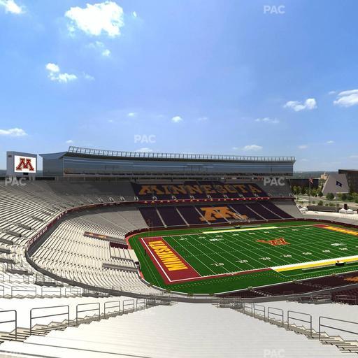 Huntington Bank Stadium - Section 216 Seat View