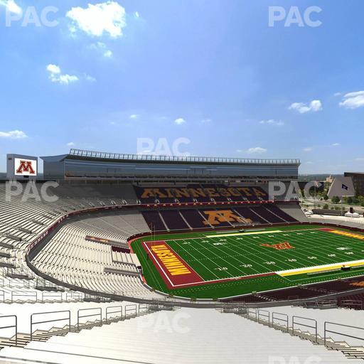 Huntington Bank Stadium - Section 216 Seat View