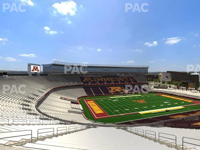 Huntington Bank Stadium - Section 216 Seat View Huntington Bank Stadium - Section 216 Seat View