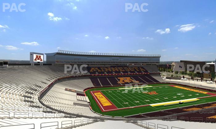 Huntington Bank Stadium - Section 216 Seat View