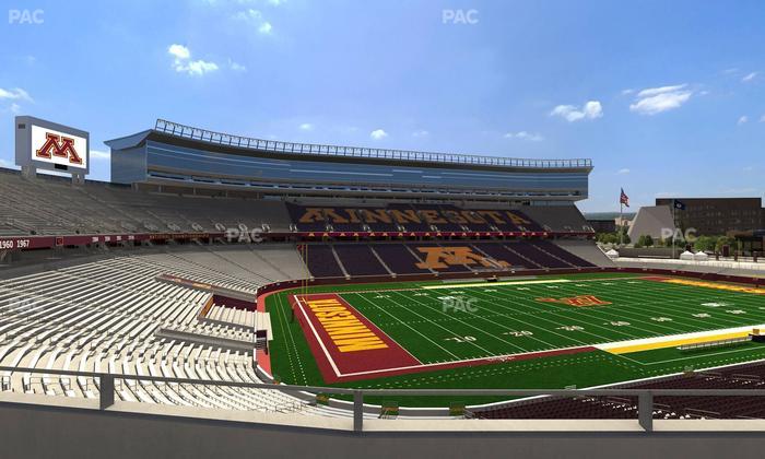 Huntington Bank Stadium - Section 216 Seat View