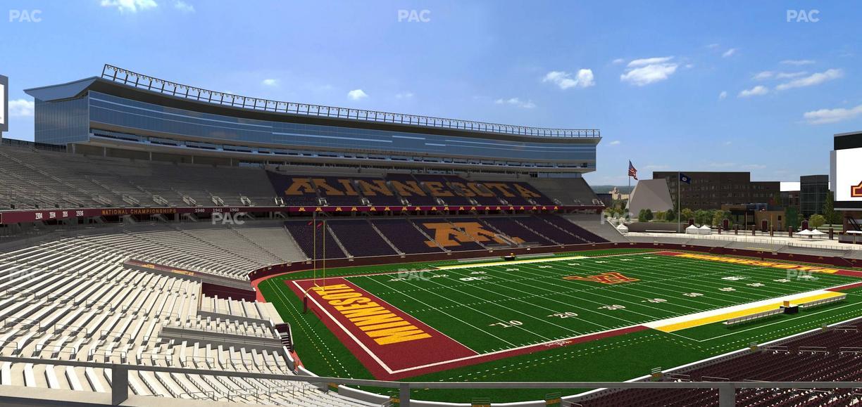 Huntington Bank Stadium - Section 217 Seat View