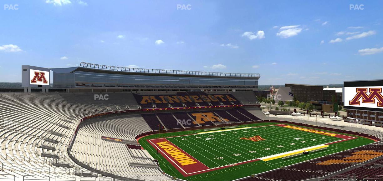 Huntington Bank Stadium - Section 217 Seat View