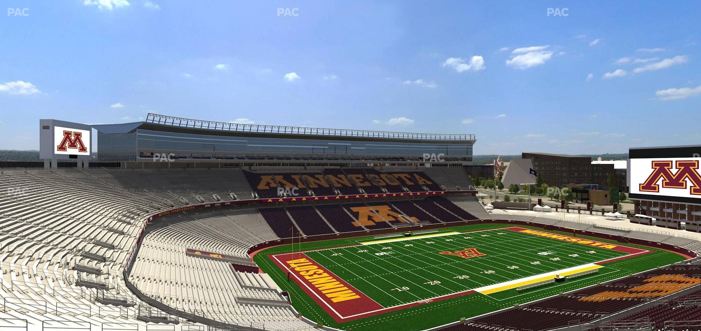 Huntington Bank Stadium - Section 217 Seat View