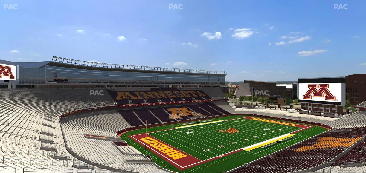 Huntington Bank Stadium - Section 218 Seat View