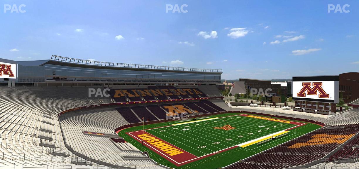 Huntington Bank Stadium - Section 218 Seat View