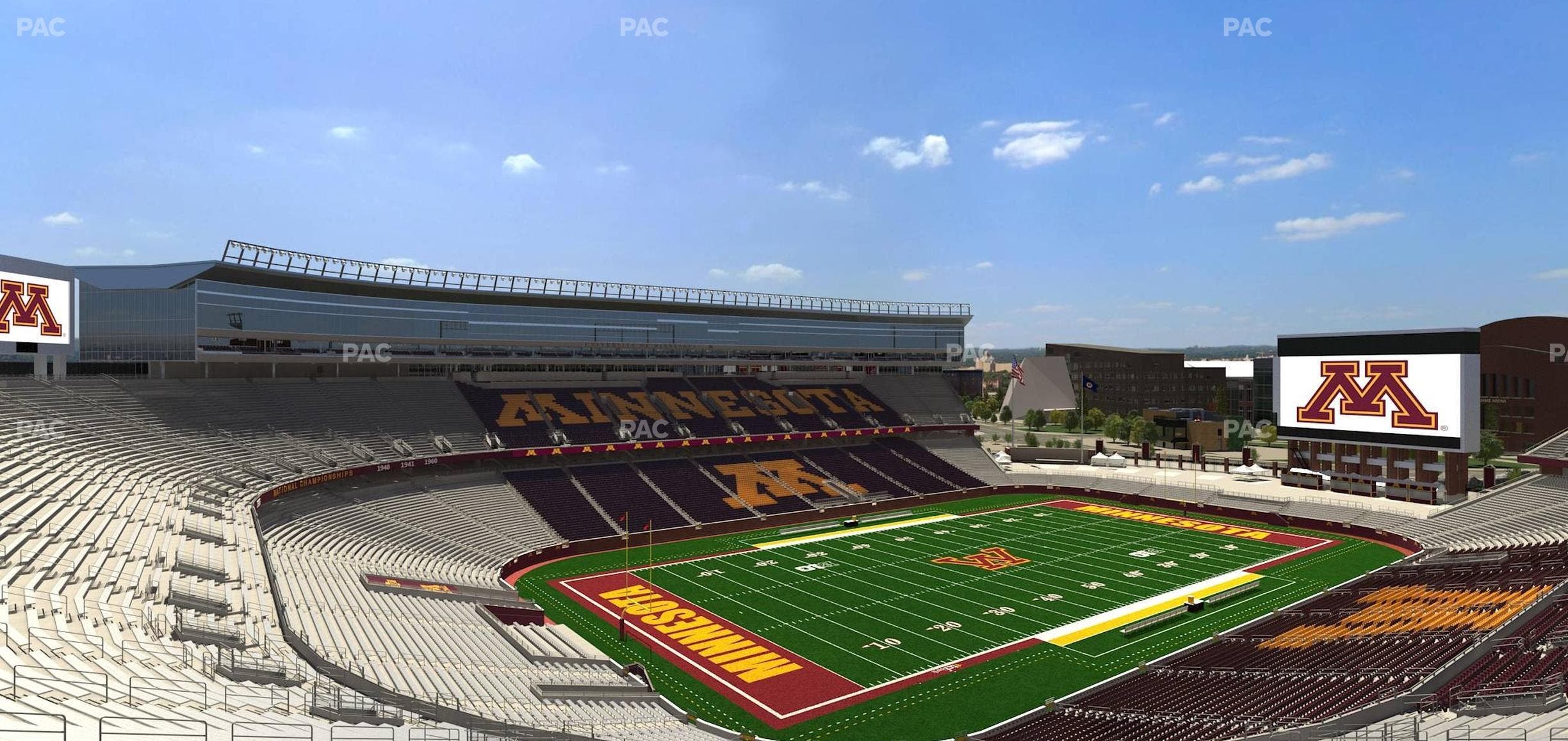 Huntington Bank Stadium - Section 218 Seat View