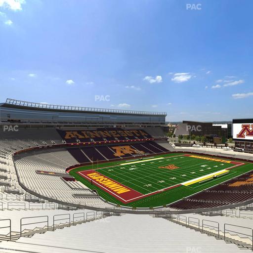 Huntington Bank Stadium - Section 218 Seat View