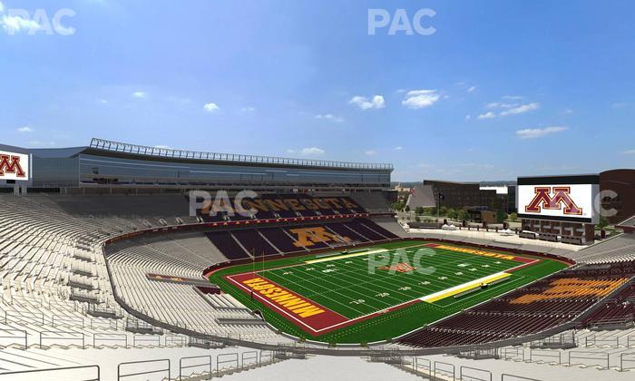 Huntington Bank Stadium - Section 218 Seat View