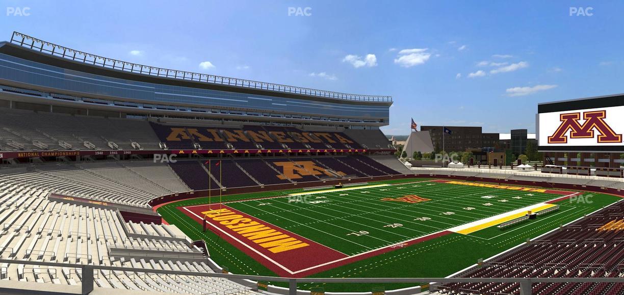 Huntington Bank Stadium - Section 218 Seat View