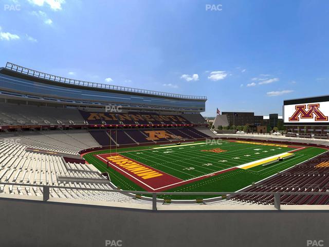 Huntington Bank Stadium - Section 218 Seat View